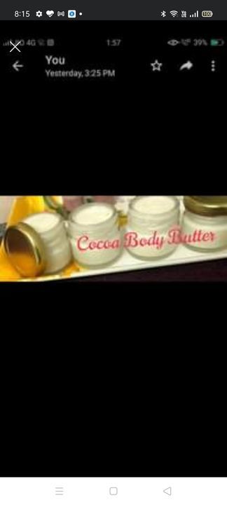 Cocoa Body Butter uploaded by business on 6/8/2021