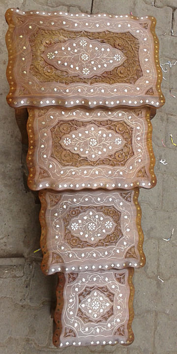 CARVING STOOL SET OF 4  uploaded by UNIQUE HANDICRAFTS  on 8/11/2020