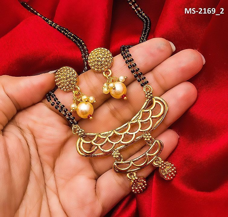 Gold Plated Mangalsutra (MS-2169) uploaded by business on 8/11/2020