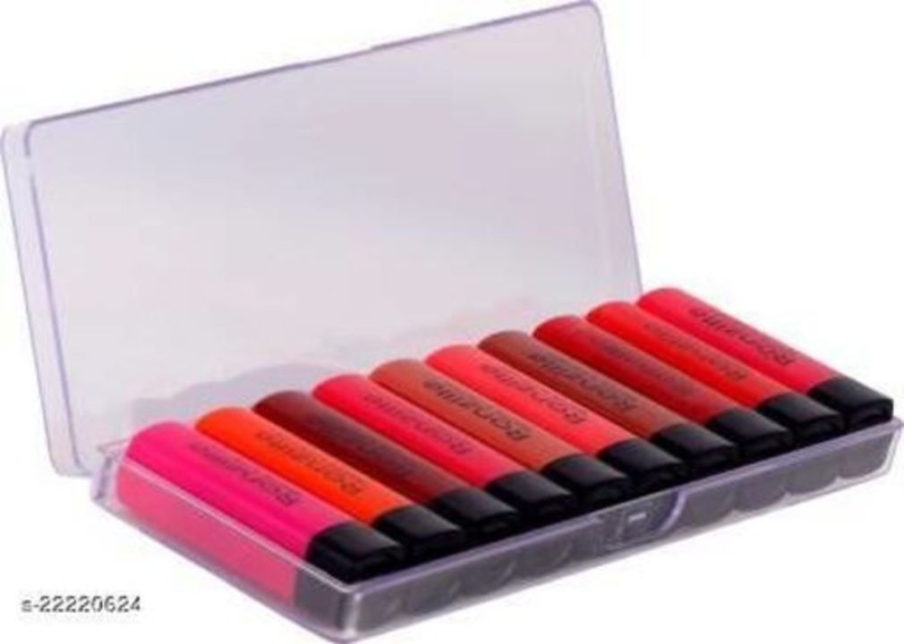 Post image Premium lipsticks long lasting and waterproof pack of 10 my contact no. 9817471403