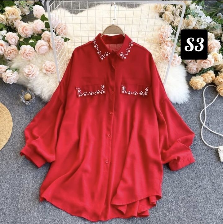 Long shirt with bead work uploaded by S3 Western wear on 6/8/2021