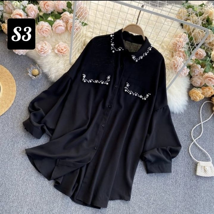 Long shirt with beD work uploaded by S3 Western wear on 6/8/2021