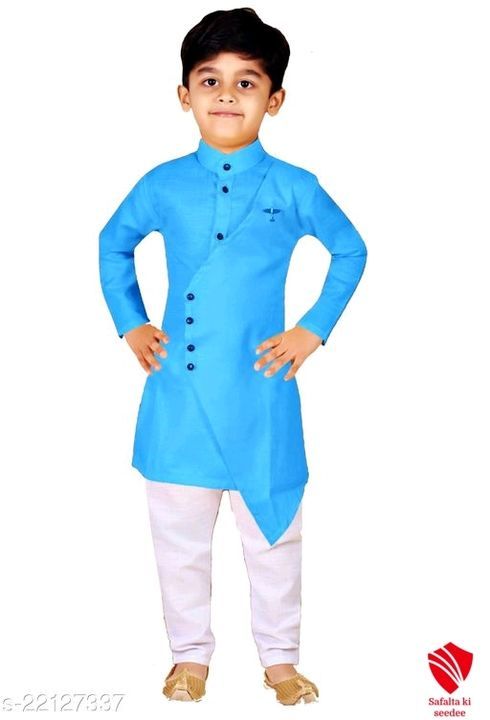 -Princess Classy Kids Boys Kurta Sets

Top fabric: Cotton
bottom type: pyjamas
Sizes: 
4-5 Years, 5- uploaded by Fation king on 6/8/2021
