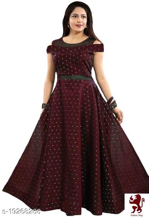 Classic Fashionable Women Gowns uploaded by Aakash Chauhan on 6/8/2021
