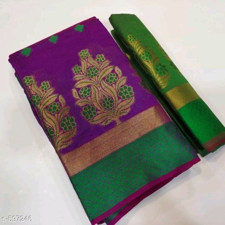 Banaras cotton saree cash on delivery all over india uploaded by Diles collection on 6/8/2021