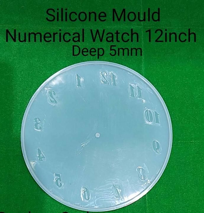 12  Inch Clock silicon Mould uploaded by Prince Marketing  on 6/8/2021