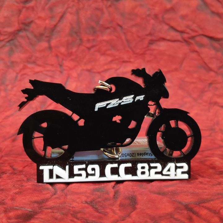 4D Bike shape keychain uploaded by Xolas crate on 6/8/2021
