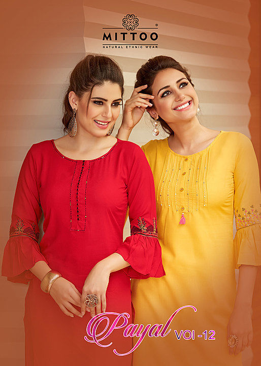 Post image Hey! Checkout my new collection called Mittoo kurti - Payal vol 12.