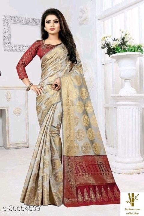 Bnarsi silk saree uploaded by business on 6/8/2021