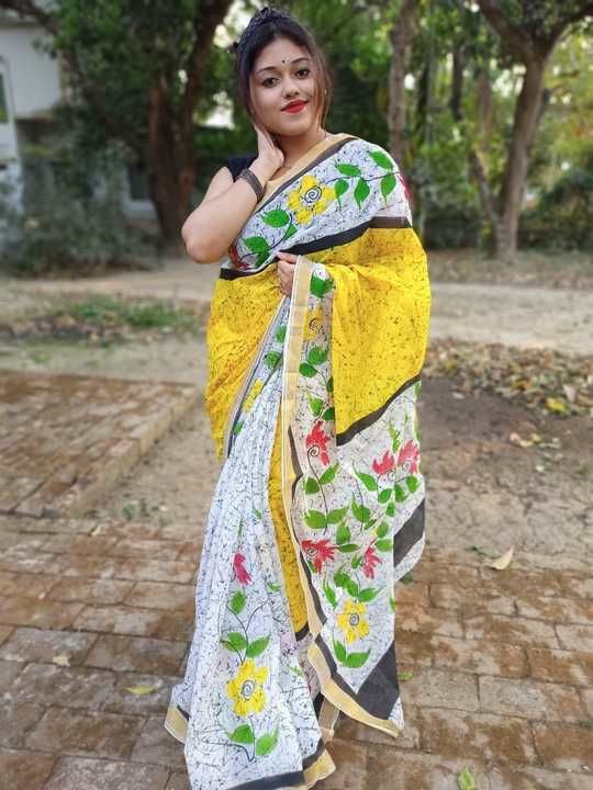 karala cotton saree uploaded by business on 6/8/2021