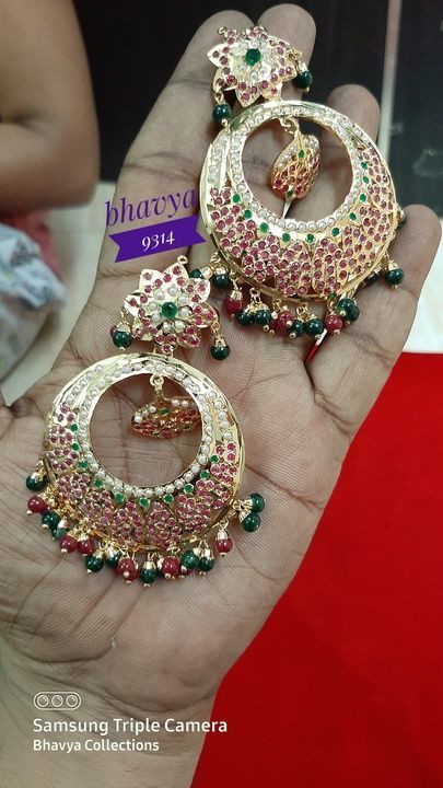 Earing  uploaded by Bhavya collection  on 6/9/2021