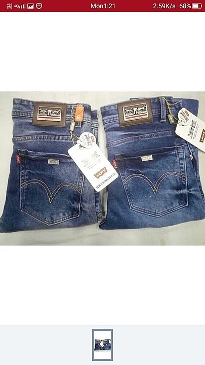 Heavy knitting denim jeans
Sizes 28 28 30 30 32 34 comfort fit uploaded by Odirty Enterprises on 8/11/2020