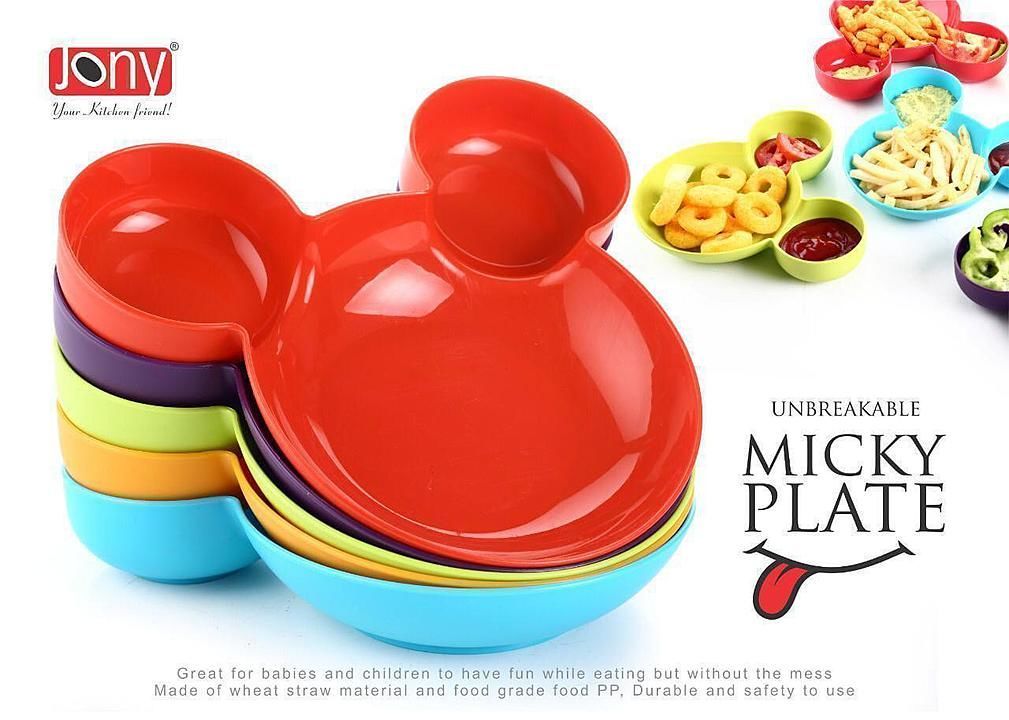 Mickey plate set of 12pcs  uploaded by Yasin Salles  on 8/11/2020
