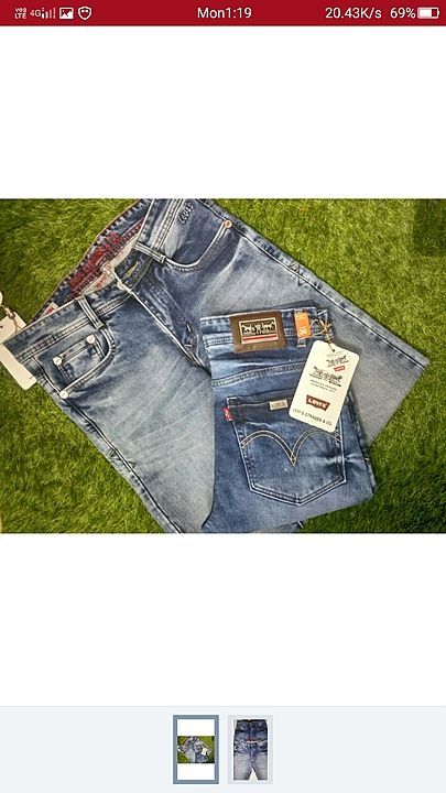 Heavy knitting denim jeans
Size 28 28 30 30 32 34 comfort fit uploaded by business on 8/11/2020