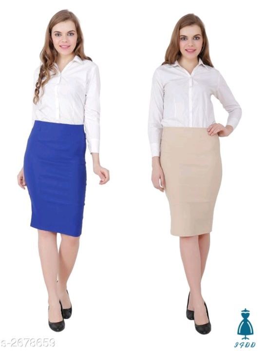 Fashionable Trendy Women's combo pack Pencil Skirt Vol 1 uploaded by business on 6/9/2021
