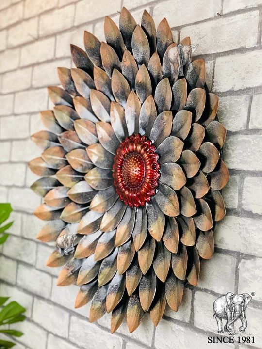 Metal Tango Round Leaf wall decor uploaded by business on 6/9/2021