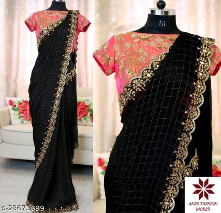 Fancy saree uploaded by business on 6/9/2021