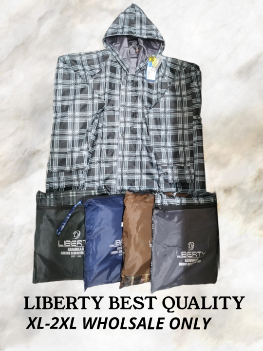 Product image with price: Rs. 465, ID: liberty-raincoat-double-fabric-0d787463
