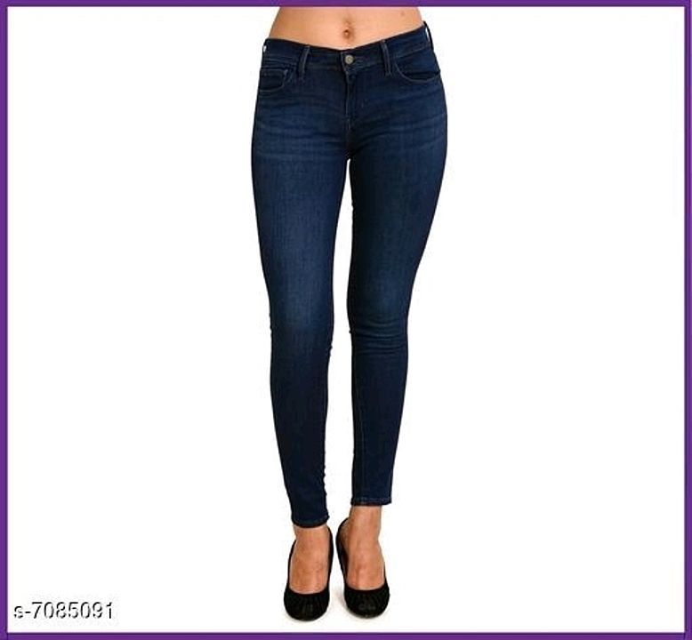 Catalog Name:*Urbane Modern Women Jeans*
Fabric: Cotton
Pattern: Solid
Multipack: 1
Sizes:
 uploaded by business on 8/12/2020