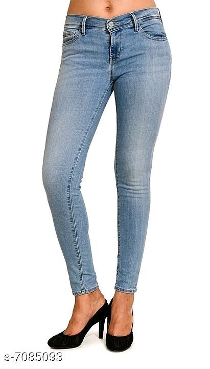Catalog Name:*Urbane Modern Women Jeans*
Fabric: Cotton
Pattern: Solid
Multipack: 1
 uploaded by business on 8/12/2020