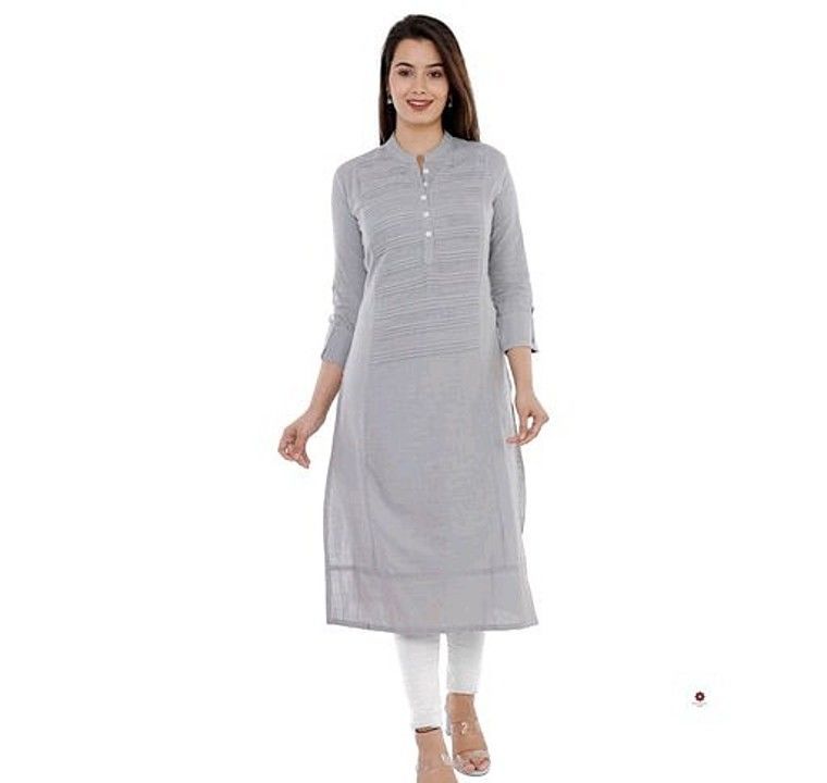 Solid cotton kurti  uploaded by RM boutique on 8/12/2020