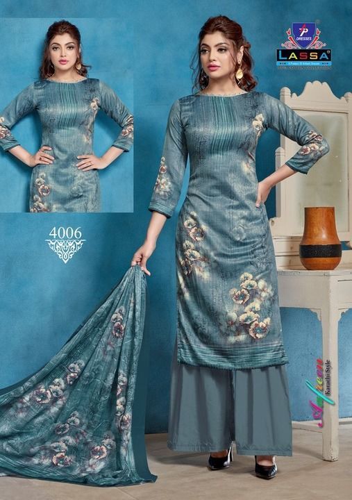 PURE COTTON PRINTED DRESS uploaded by Kavya textile on 6/9/2021