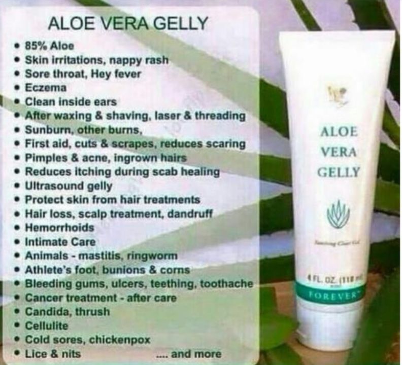 Aloe Vera Gelly  uploaded by Forever living products  on 6/9/2021