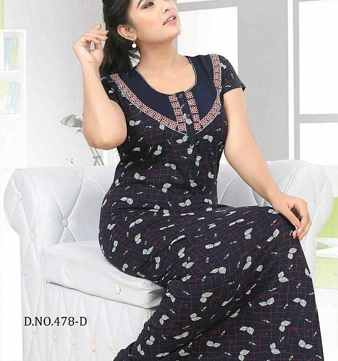 Post image Nighty gowon : Fabric Cotton 240gm quality with printed gowon,  full stitched Xxl size, lenght 52 , design :7 , full set 7pcs, u can contact or what'sapp on +918306152255 , 

https://chat.whatsapp.com/0HWcVi7W98GFixPHIeeJ4v