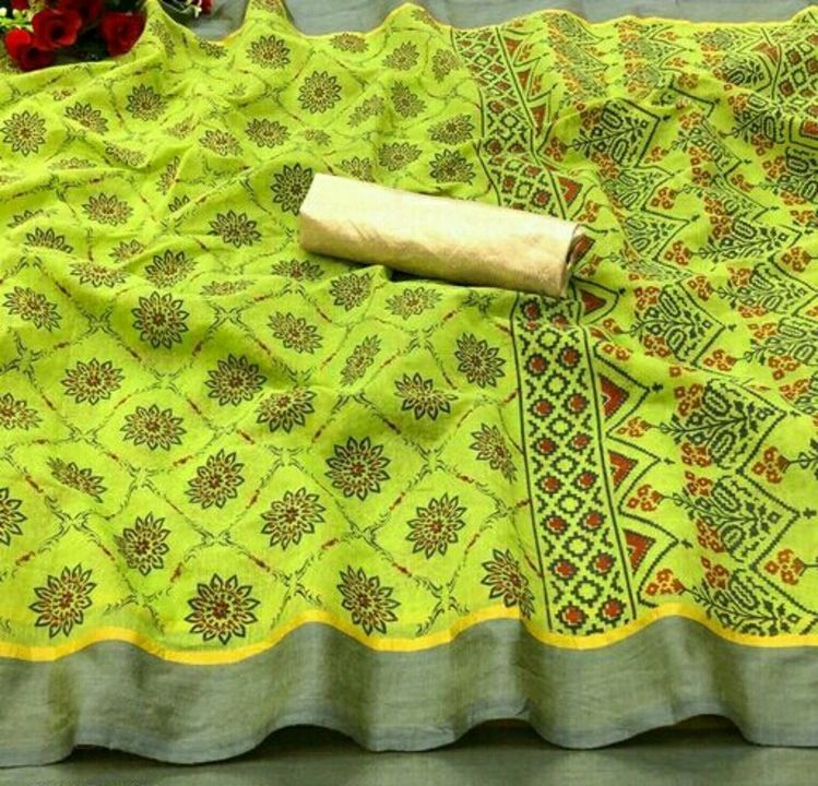 Cotton sarees uploaded by business on 6/9/2021
