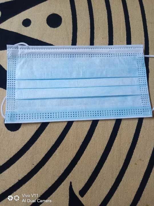 Surgical mask with nosepin uploaded by NICHETA PVT LTD on 6/9/2021