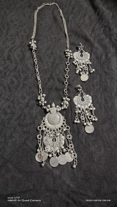 Blackpolish long neckpiece  uploaded by Shreya's Jewellery Box on 6/9/2021