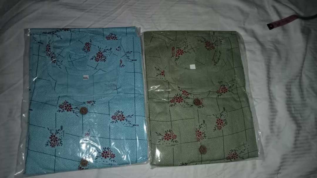 Printed reyon kurti 
Size 46
Price 160 set.wise shipping
COD not available uploaded by Pooja's store on 6/10/2021
