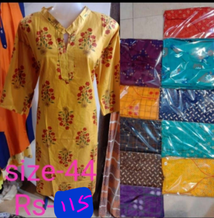 Reyon kurti in wholesale uploaded by JS Fashion Mart  on 6/10/2021