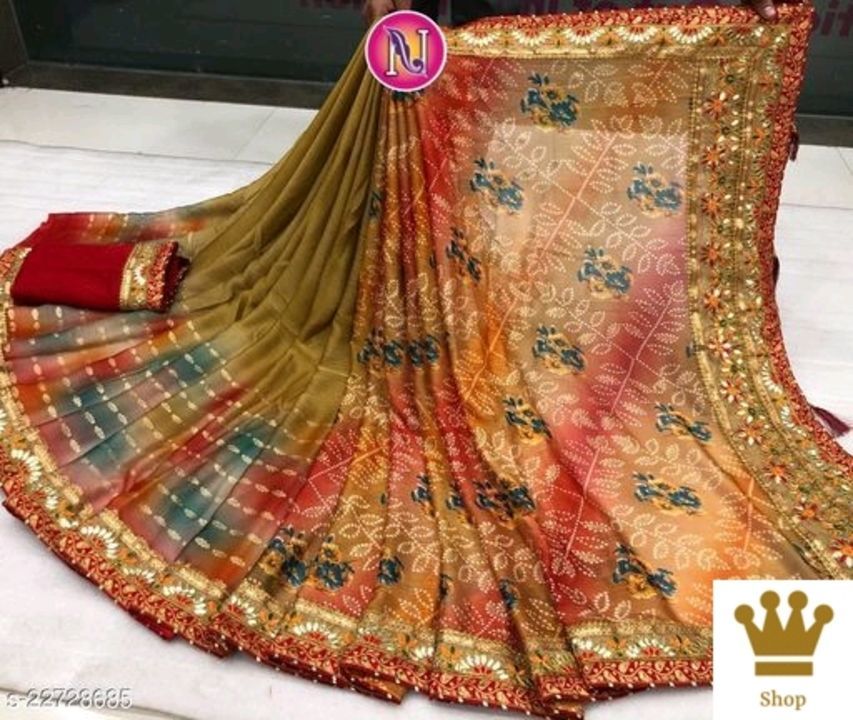 Silk fabric saree  uploaded by business on 6/10/2021