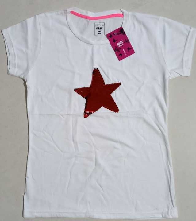Girls Max Brand T-shirt uploaded by Aadhya Collection on 6/10/2021