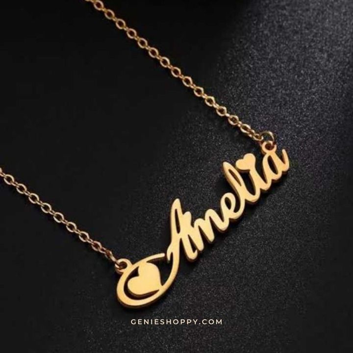 Personalized pendant chains gifts uploaded by Genie Shoppy on 6/10/2021