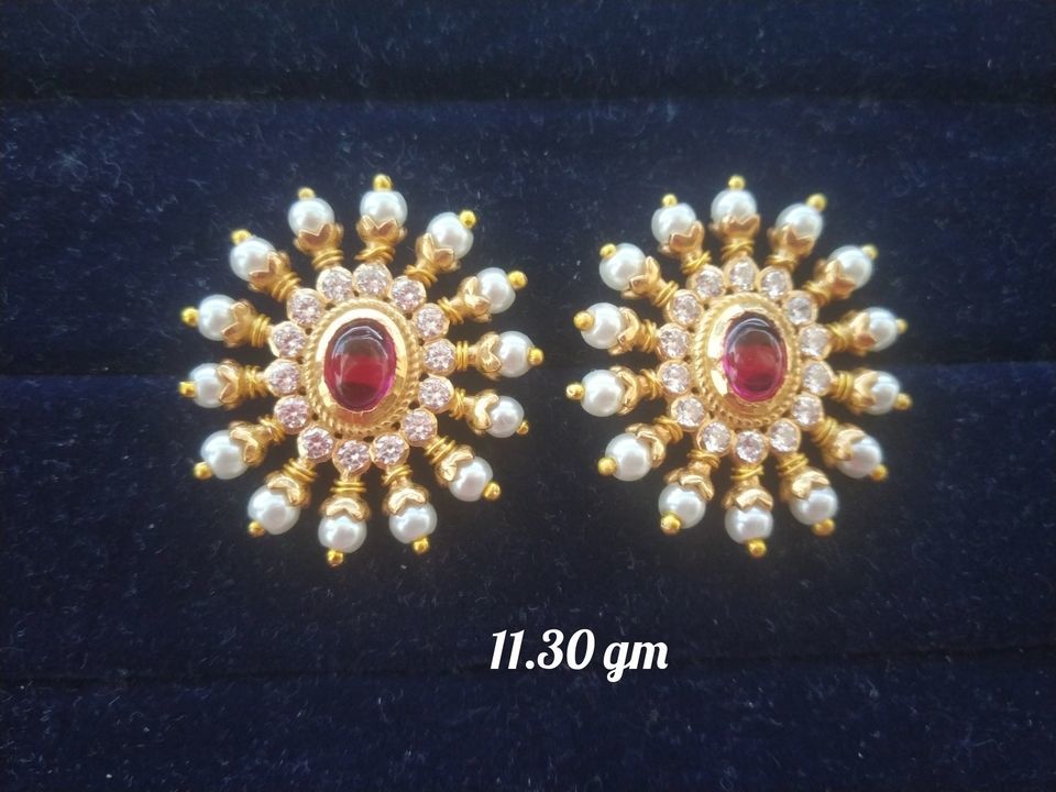 92.5 silver Studs uploaded by Aarvi Jwellers on 6/10/2021