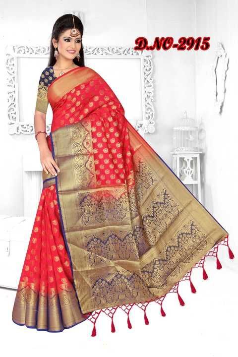 Banarasi silk uploaded by Sheela commercial on 6/10/2021