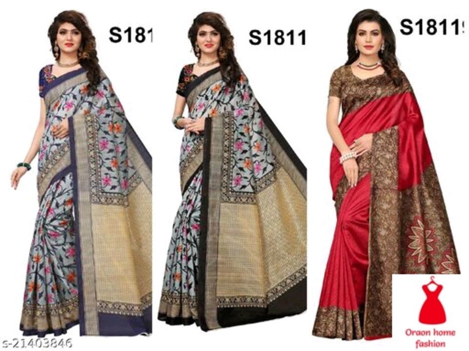 Kushboo Mysore Silk Sarees Combo uploaded by Oraon home fashion on 6/10/2021