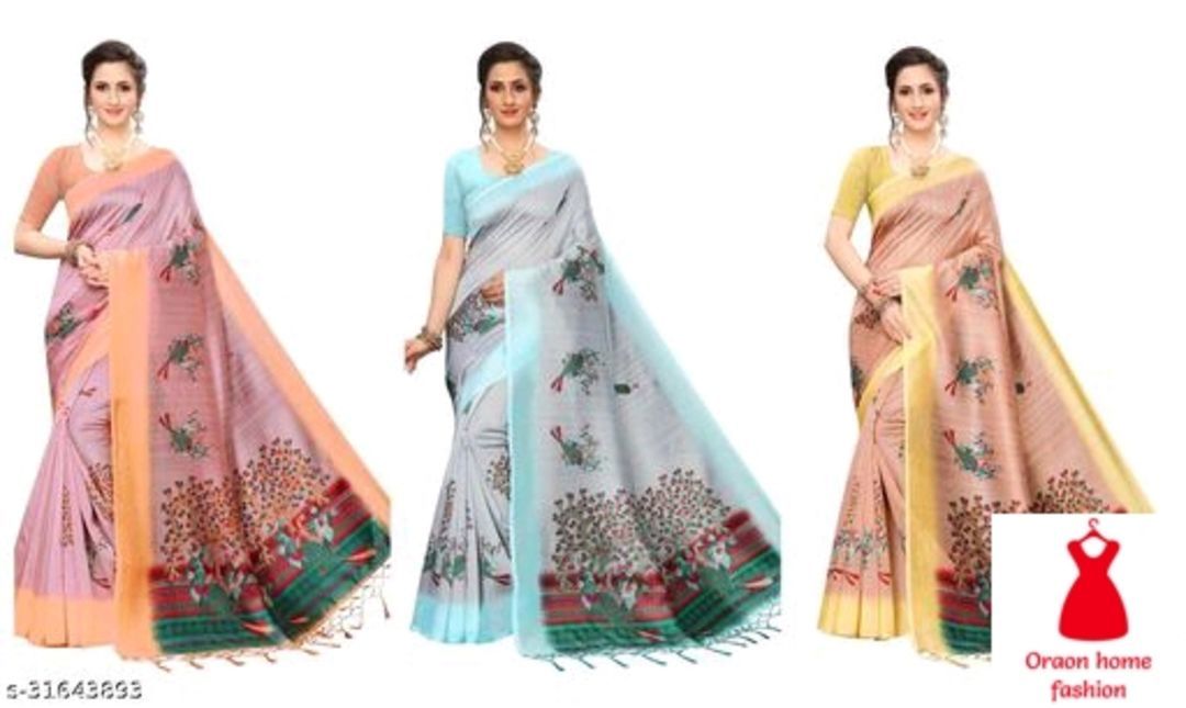 Kushboo Mysore Silk Sarees Combo uploaded by business on 6/10/2021