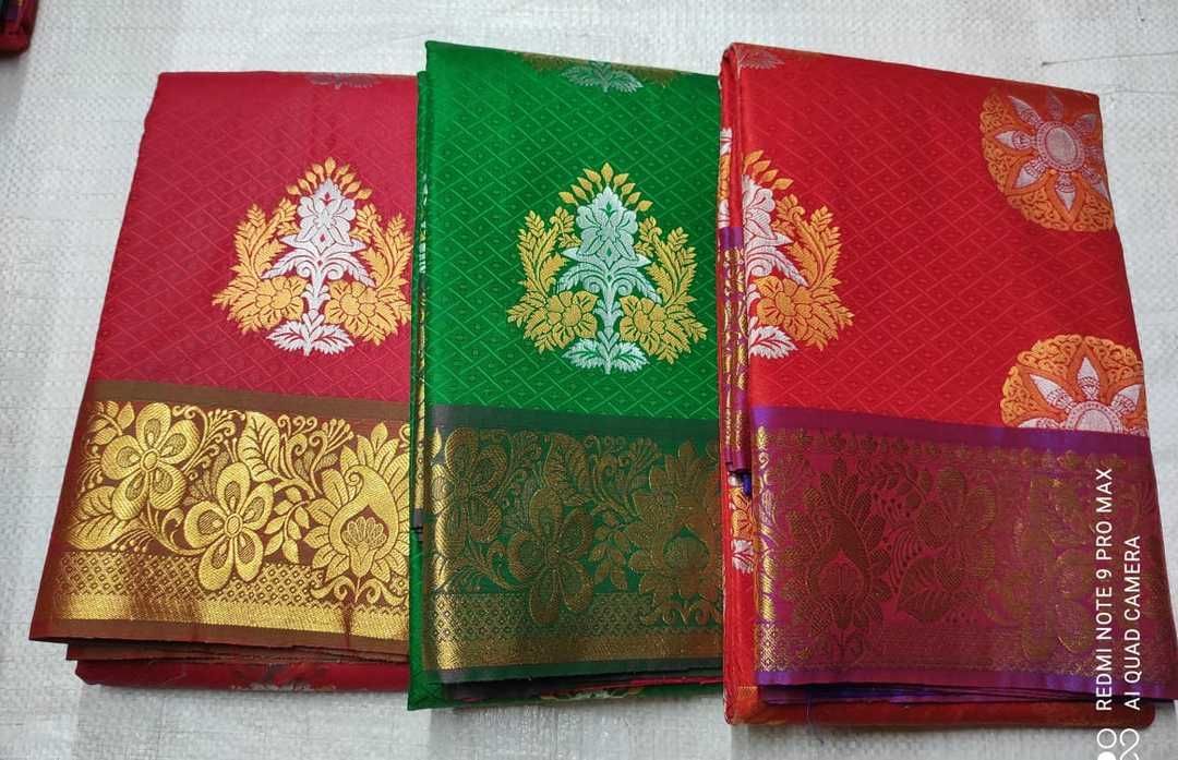  Samuthrika type fancy butta sarees uploaded by business on 6/10/2021