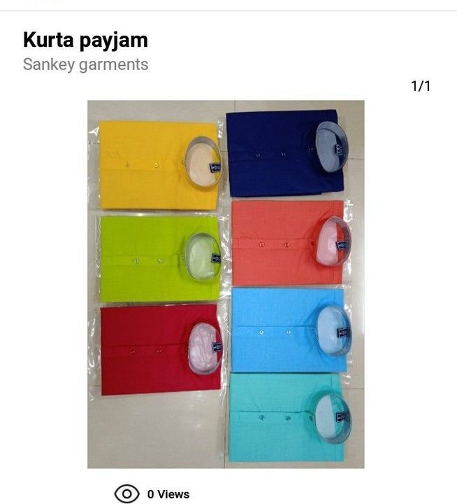 Kurta & payjam uploaded by business on 6/10/2021
