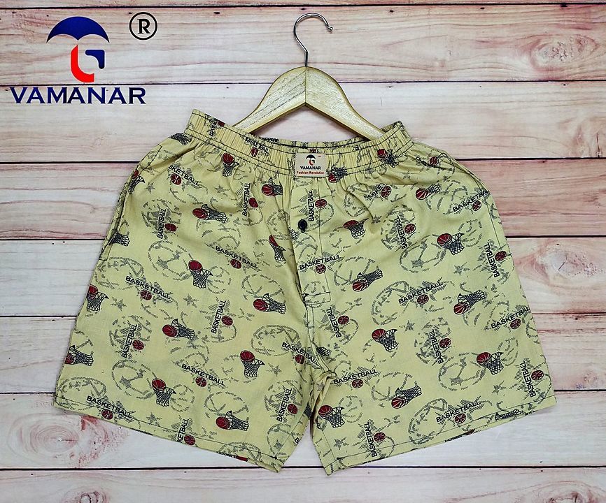 Men's boxer shorts uploaded by VAMANAR GARMENTS on 8/12/2020