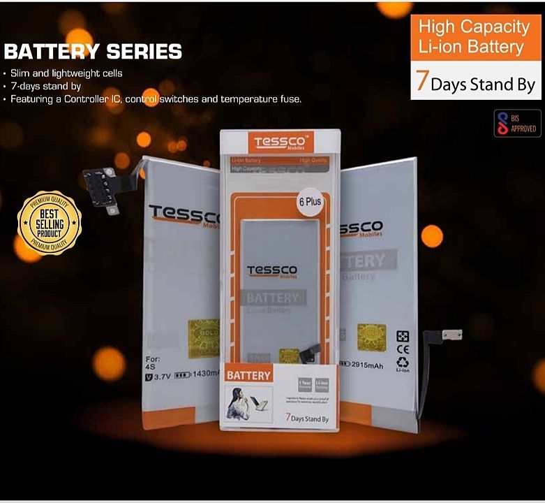 Tessco Battery with 1 Year Warranty uploaded by business on 8/12/2020