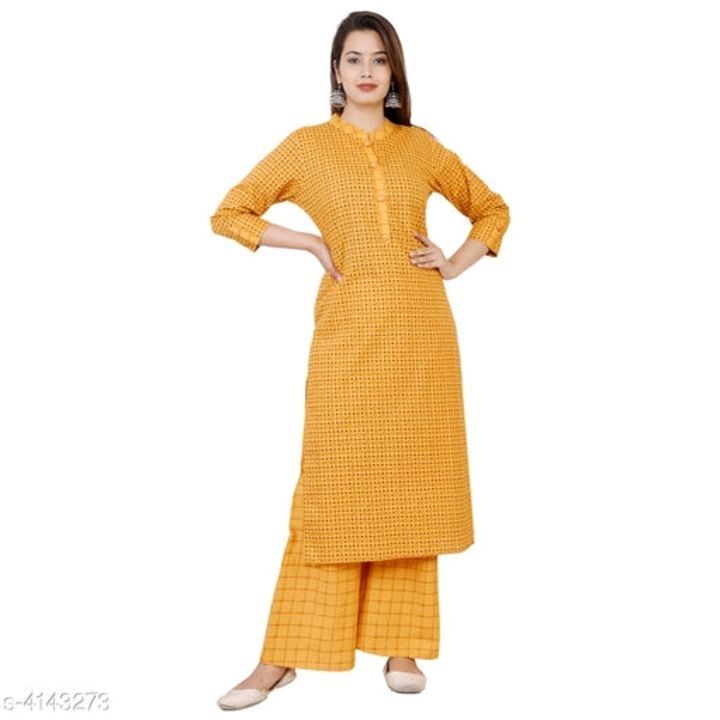 Kurti with Palazo uploaded by business on 6/10/2021