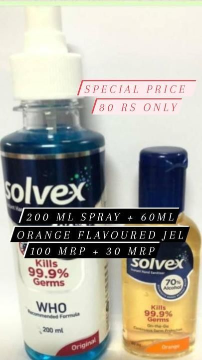 SOLVEX 200ML + SOLVEX 60ML ORANGE FLAVOURED FREE uploaded by business on 6/11/2021