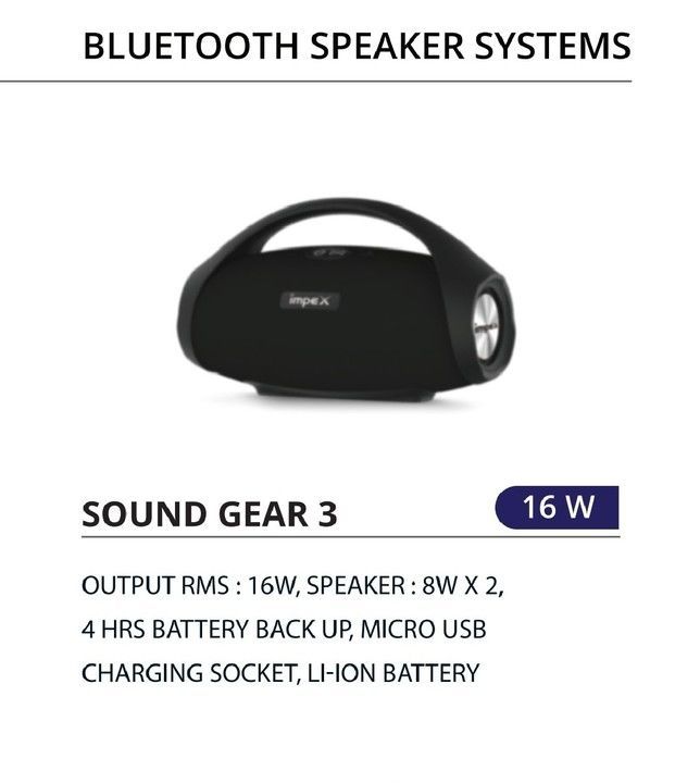 2.0 Multimedia Speaker sound Gear 3  uploaded by business on 6/11/2021