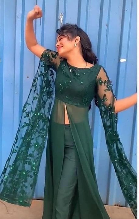 Post image I want 1 Pieces of I want  this green dress .
Chat with me only if you offer COD.
Below is the sample image of what I want.