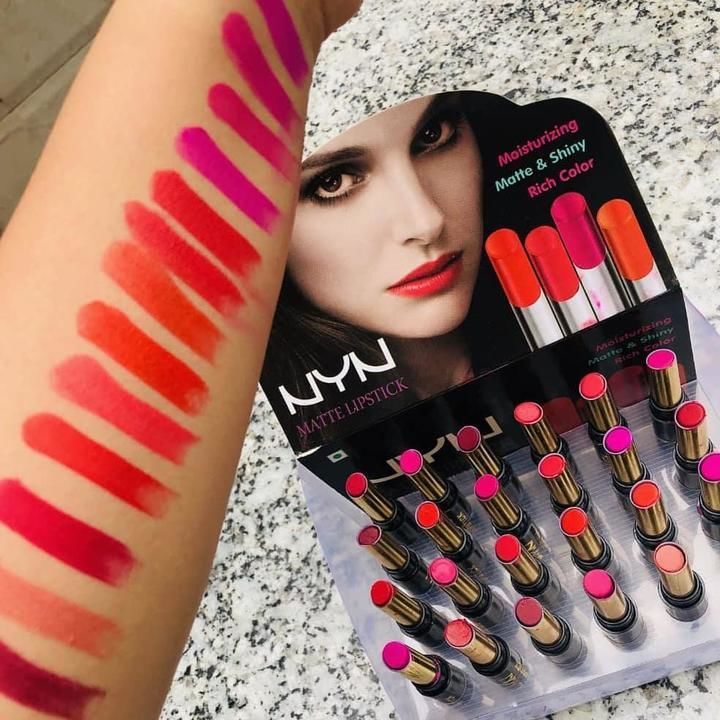 Slvxmt Nyn Matte Lipstick

Amazing Shades

/-24 pc set. uploaded by XENITH D UTH WORLD on 6/11/2021