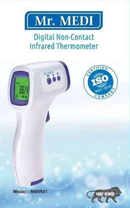 Infrared Forehead Thermometer | Made in India | 2 years Warranty | Contact less Temperature Check uploaded by business on 8/12/2020